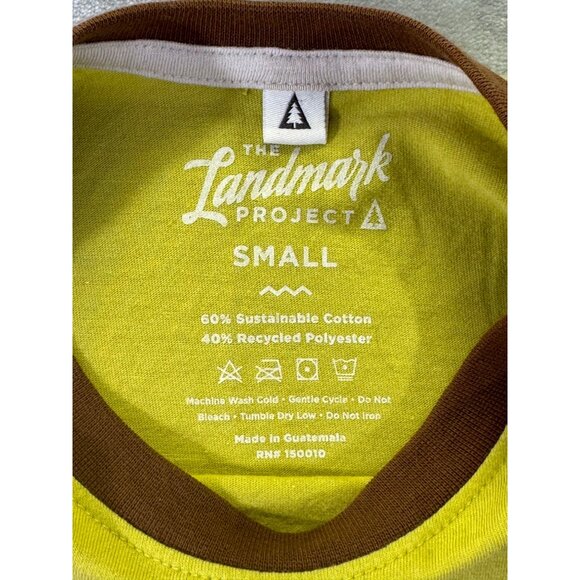 Official Smokey Bear Ringer T-Shirt Small By The Landmark Project  60% Cotton 40 - Picture 9 of 16